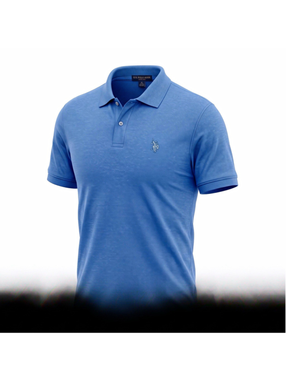 U.S. Polo Assn. Feel Dry Moisture Wicking Men’s Polo Shirt XL Blue